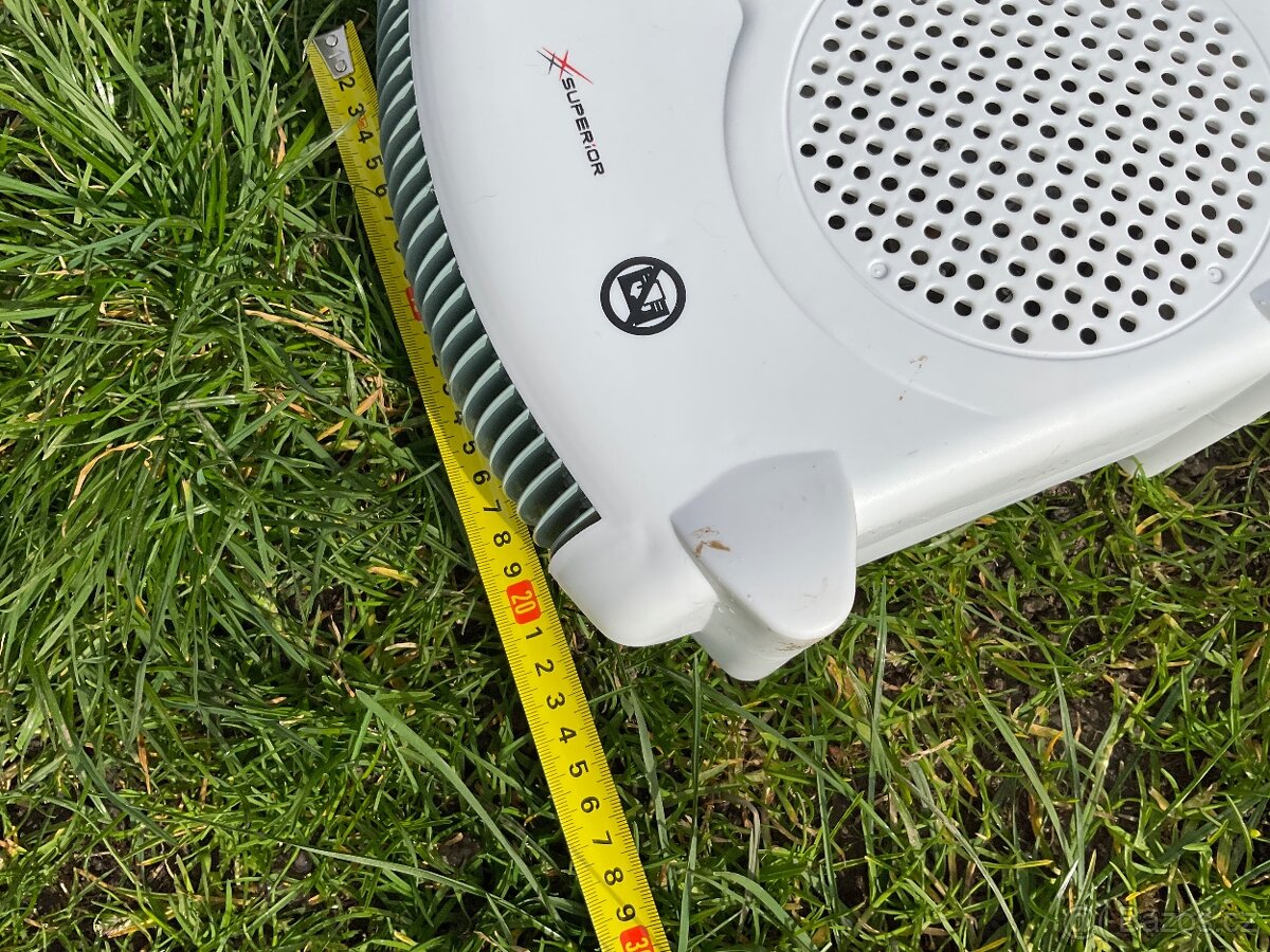 3x topný ventilátor Superior ( i na léto studený vzduch) - 13