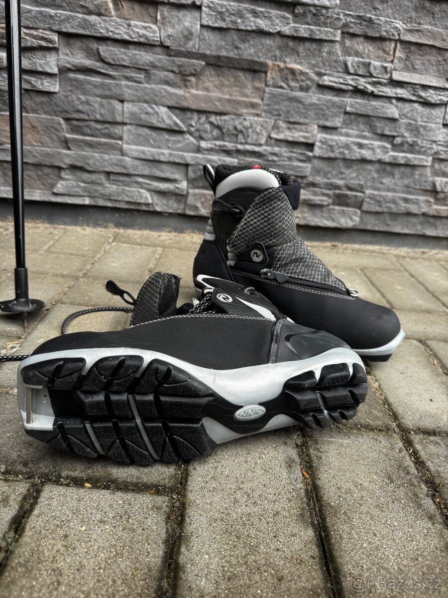 Běžky Rossignol X-Tour 193 cm + hole 155 cm + boty Rossignol - 13