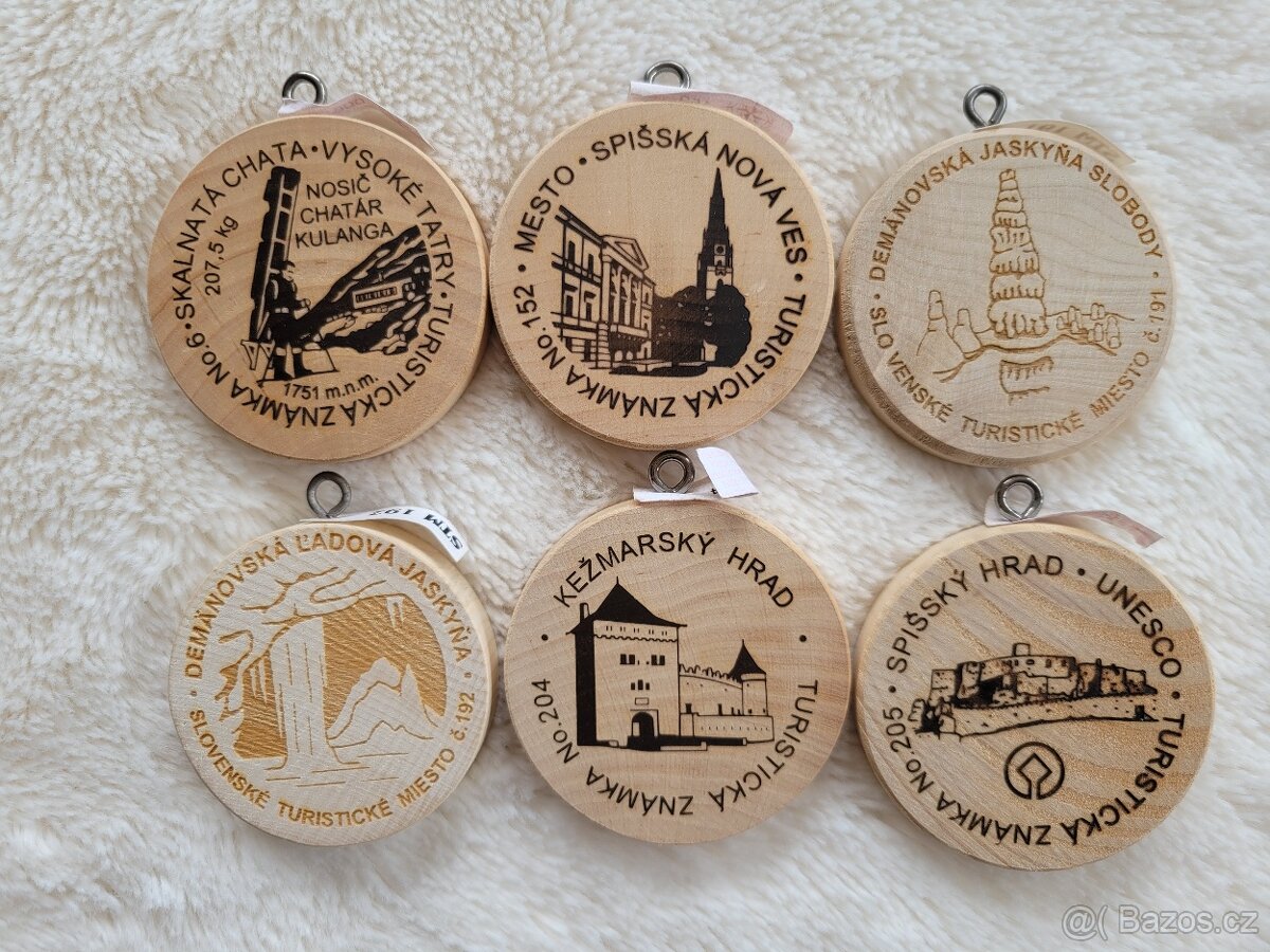 Sbírka turistických známek (212 ks) - 13