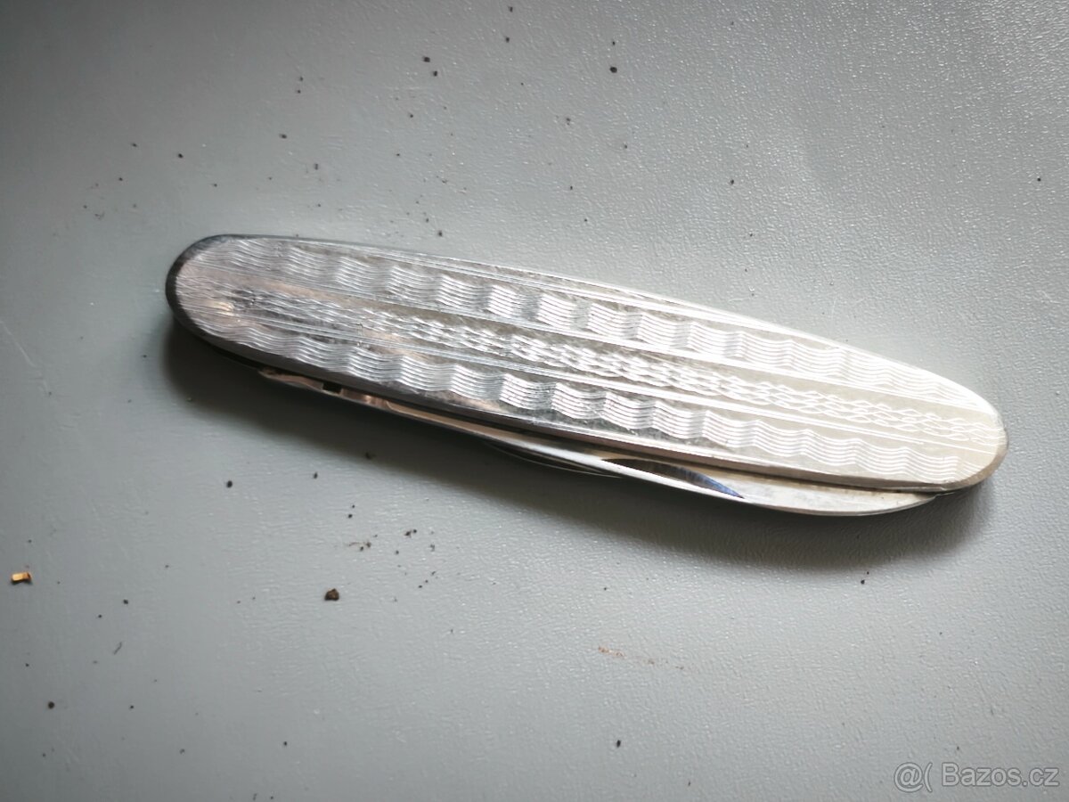 Staré kapesní nože,lžíce. - 13