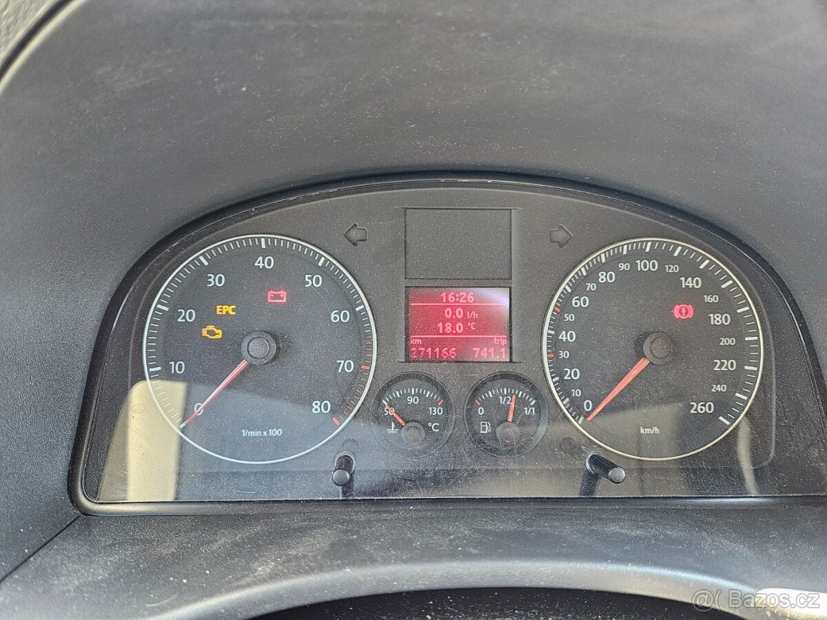 VW CADDY LIFE 1.6 benzín - prodám - 13