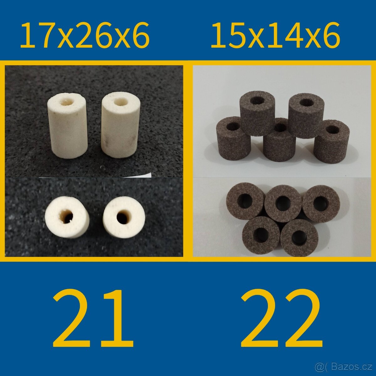 Brusná tělíska/kotouče - 13