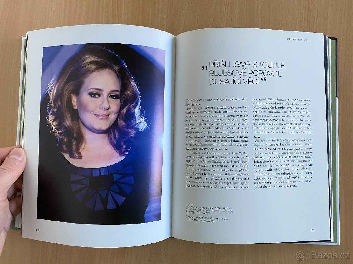 Nová kniha Adele - Příběh písní - 13