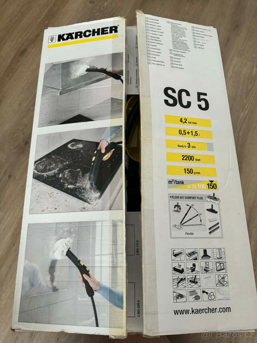 Karcher SC5 parní čistič - 13