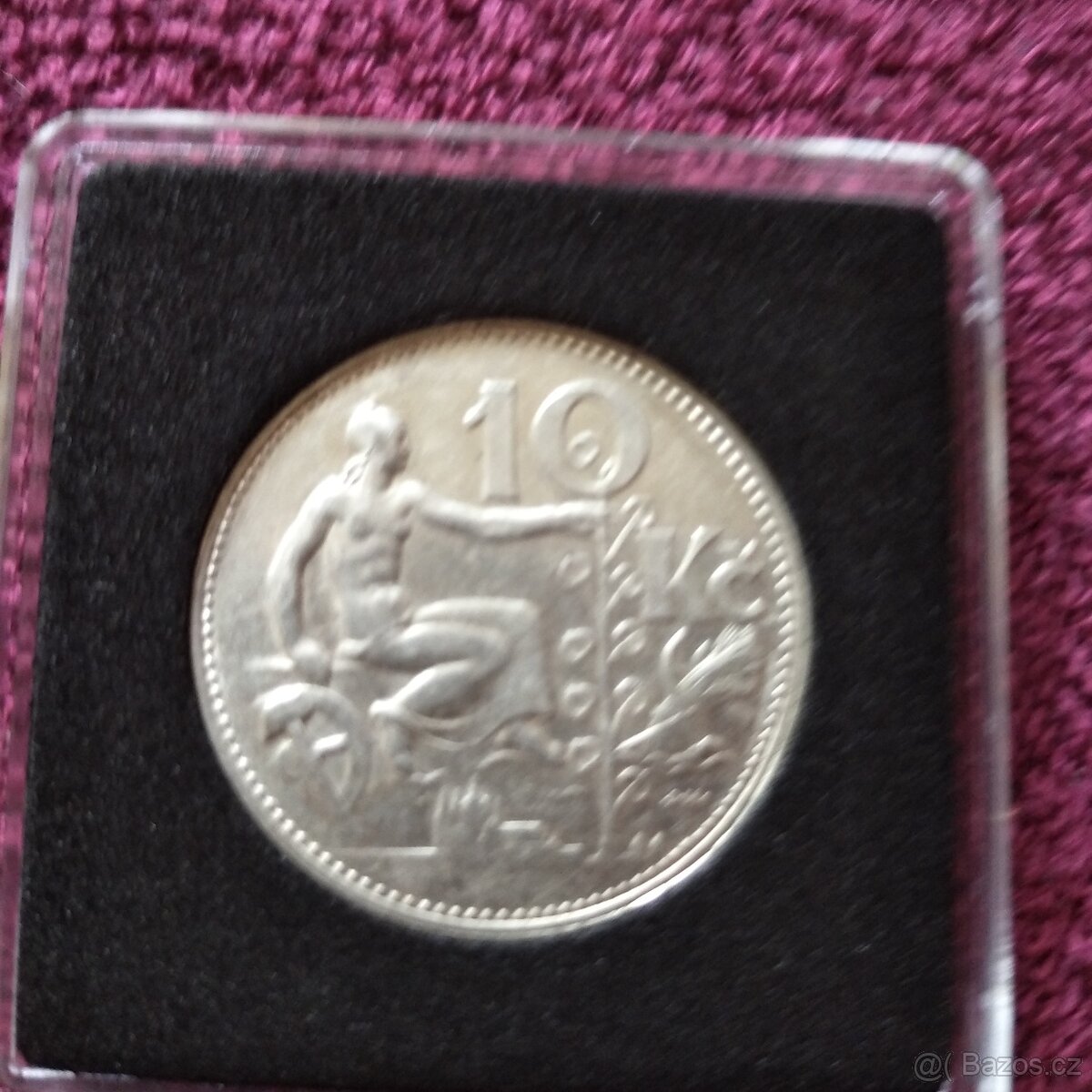 Stříbrná mince 10kc1933 - 13