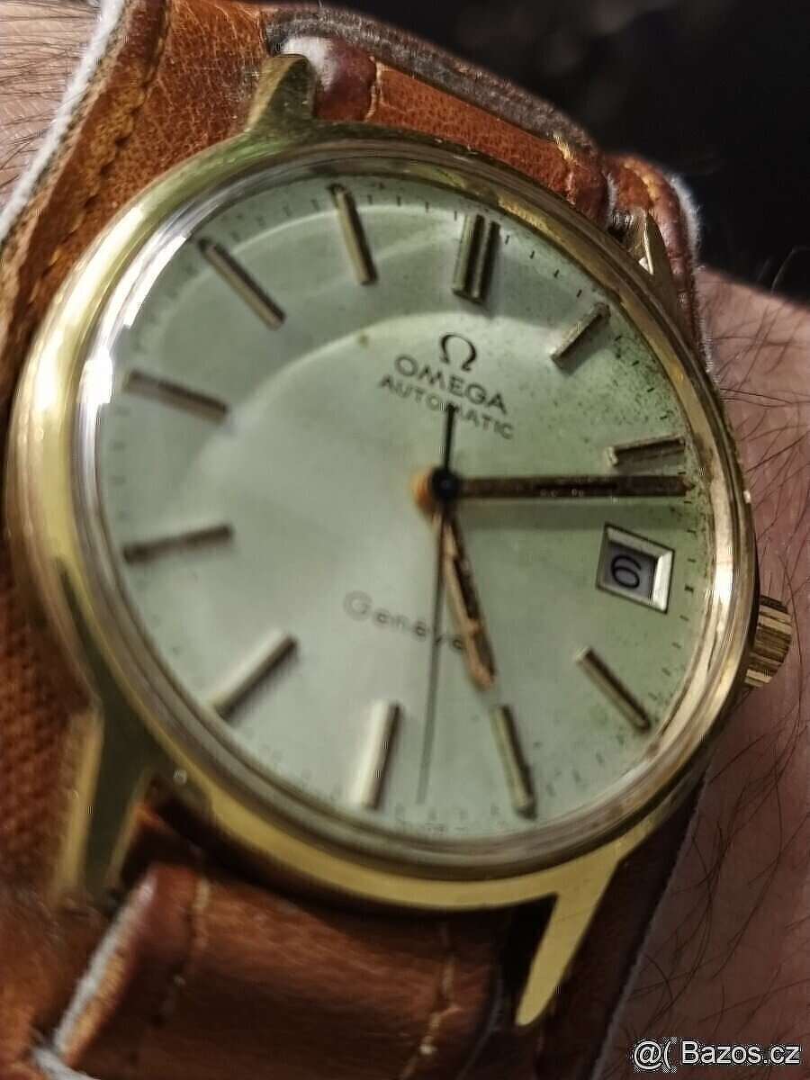 LUXUSNÍ hodinky OMEGA GENEVA AUTOMAT_ SWISS 👍👍👍 - 13