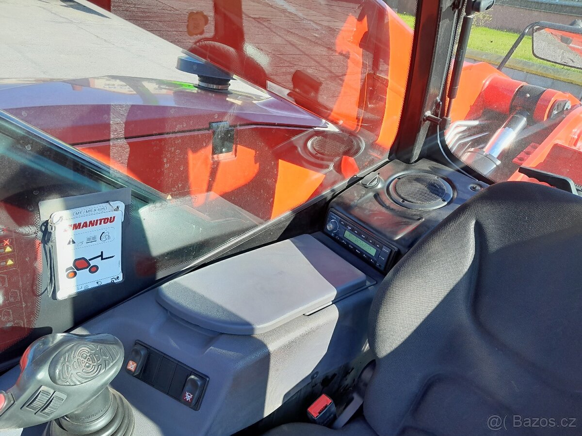 Teleskopický manipulátor Manitou MT625 jen 650h - 13