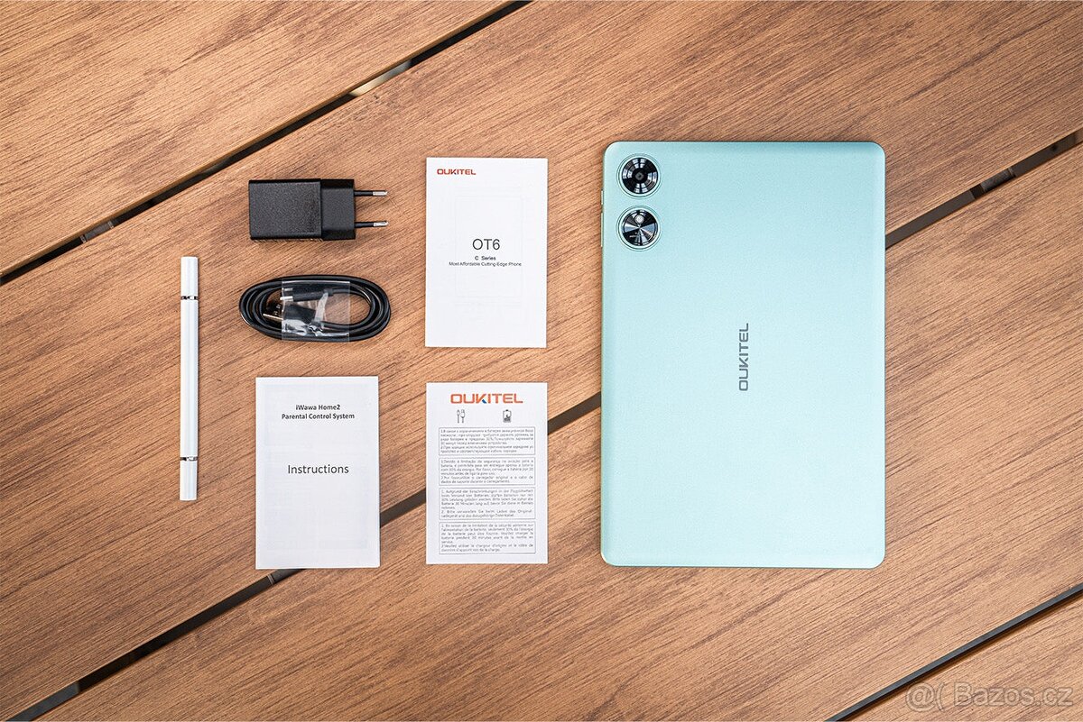 Dětský tablet Oukitel OT6 4/64 zelený - 13