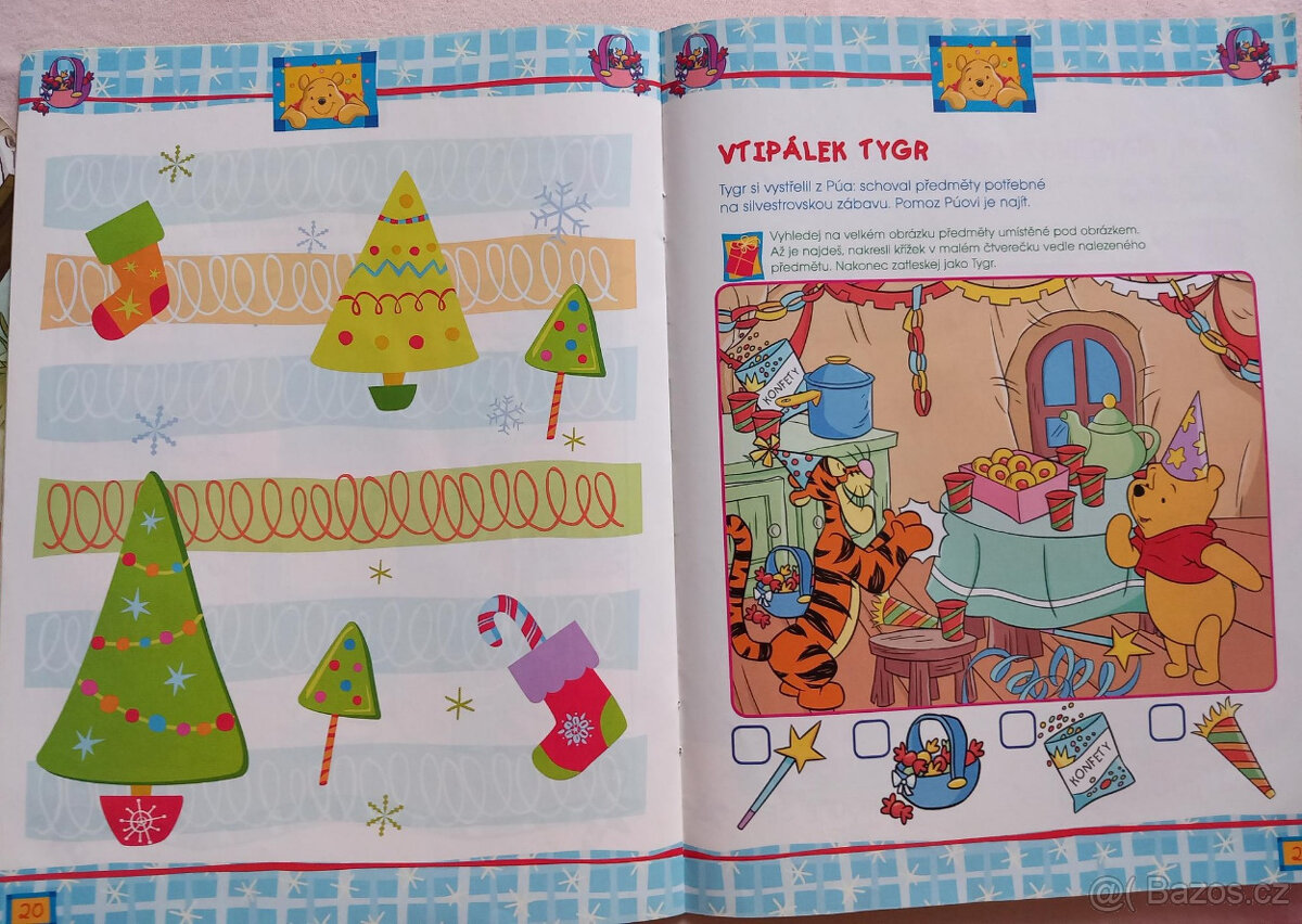 set Medvídek Pú - zdarma puzzle - 13