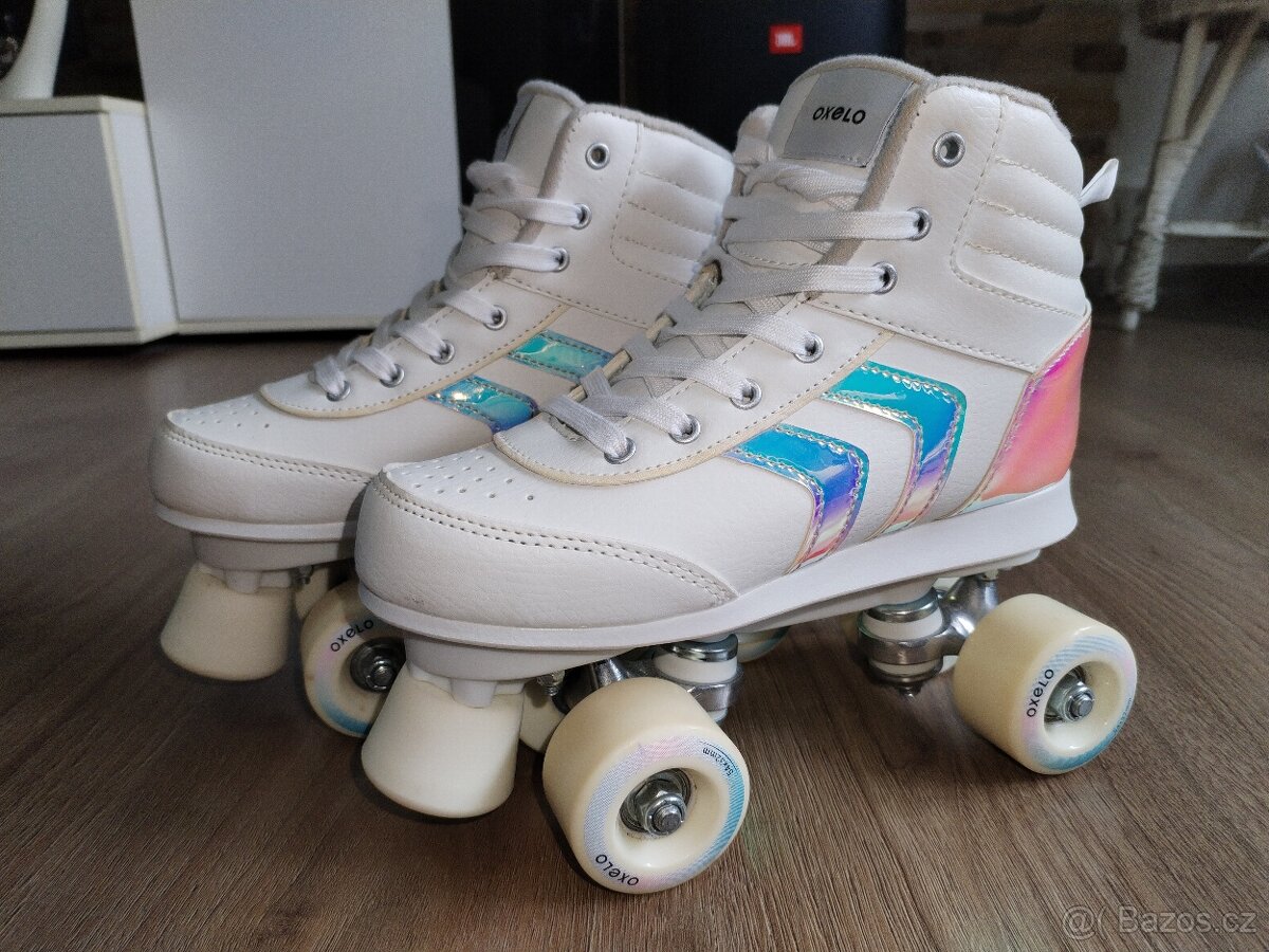 Dívčí / dámské kolečkové brusle Oxelo vel 37 - 13