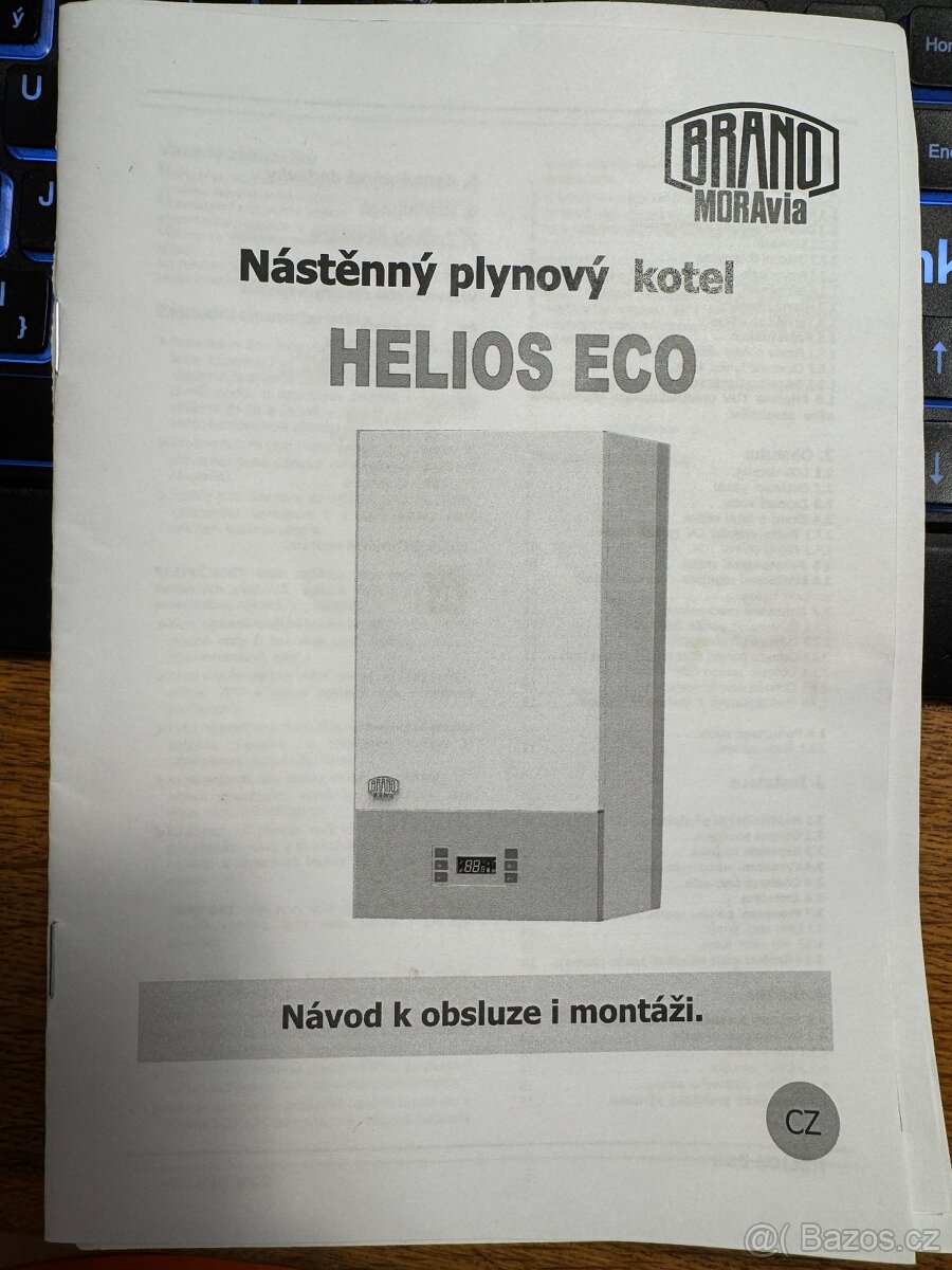 Nástěnný plynový kotel Helios 18KT Eco - 13