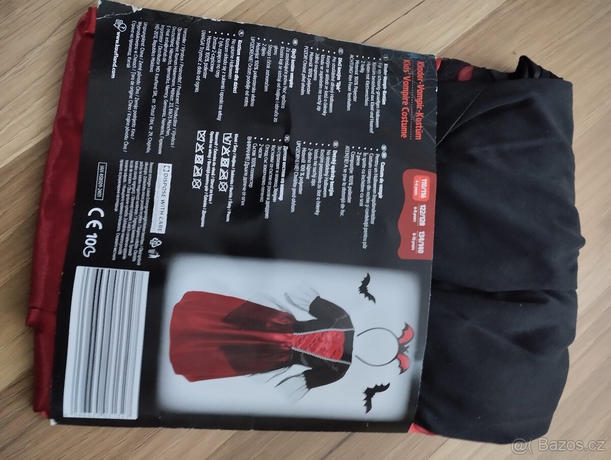 Karnevalový kostým malá čarodějnice - 13