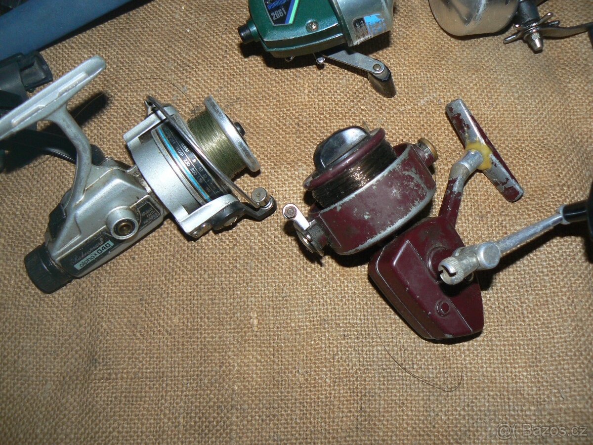 Staré navijáky a prut značky Shakespeare - 13