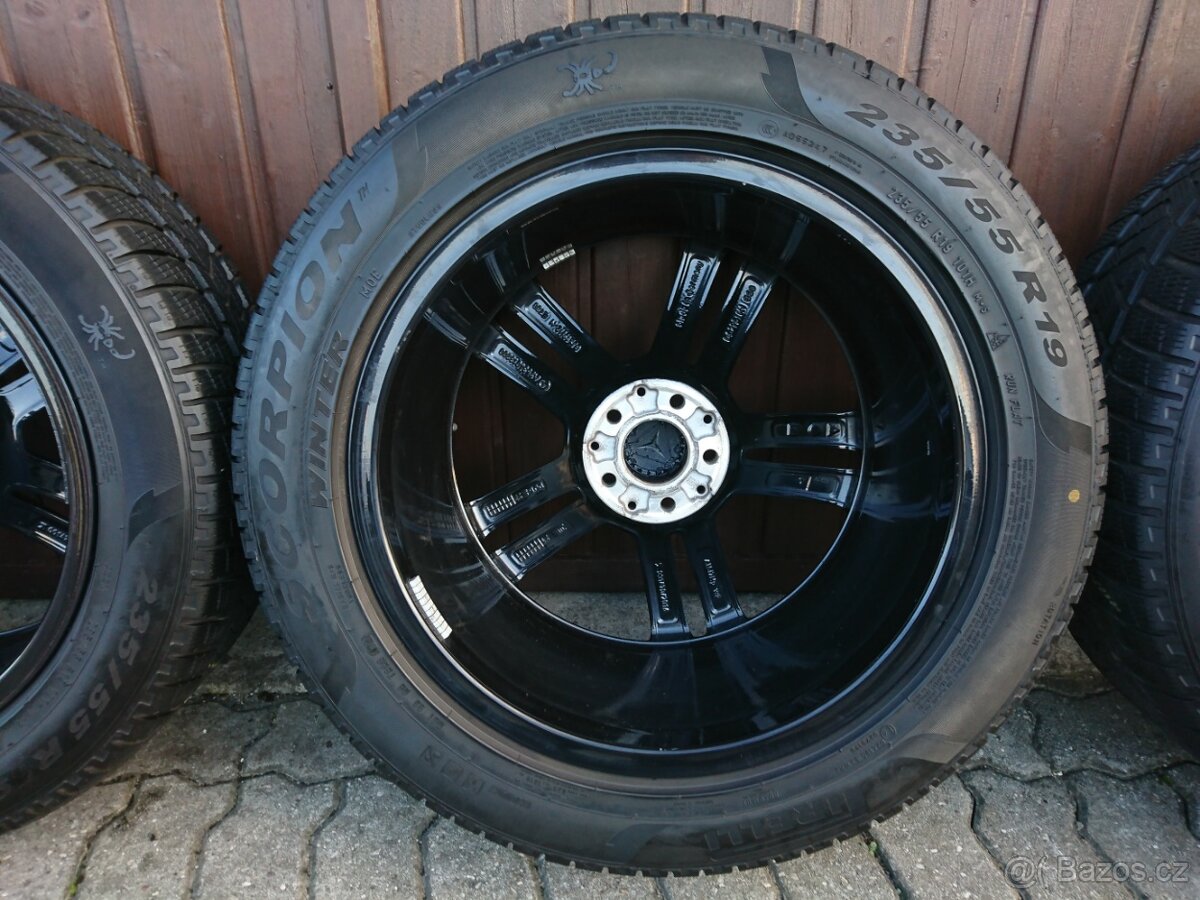 Mercedes Benz GLC zimní Originální alu kola 235/55/19 5x112 - 13