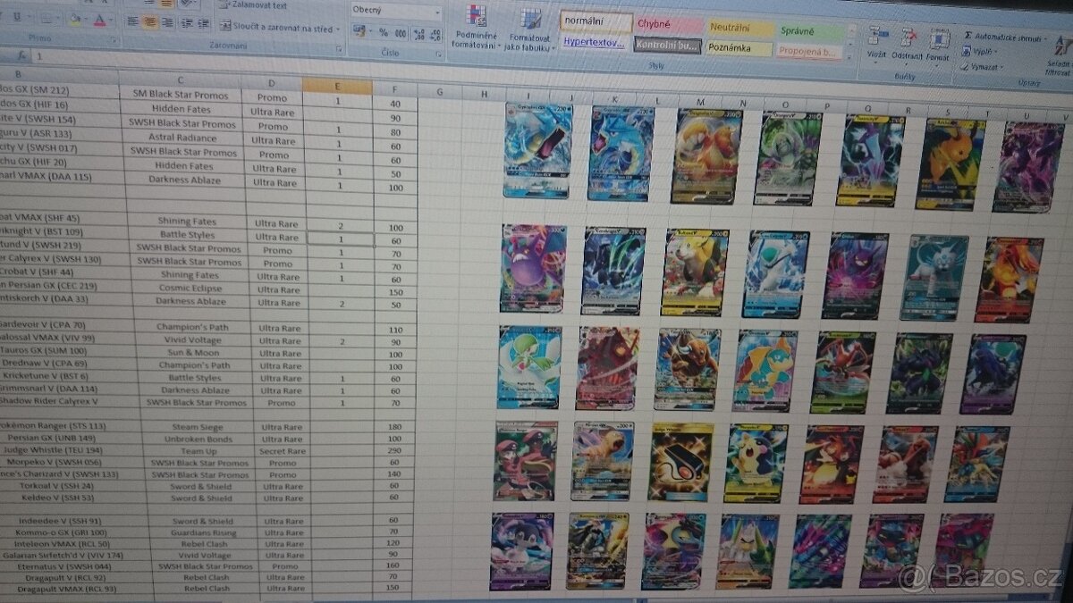 Pokémon karty - originál TCG - 13