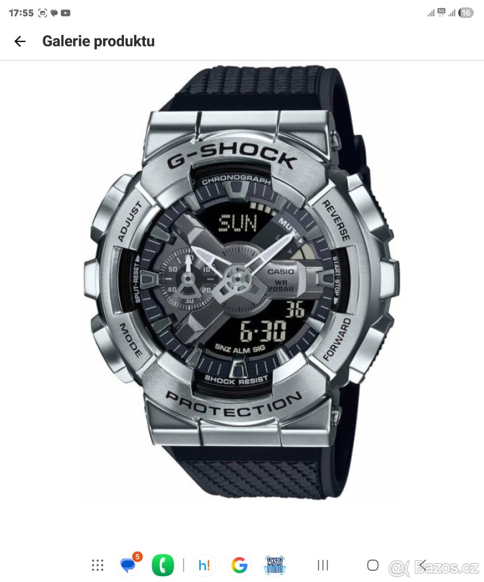Casio Gshock silver - 13