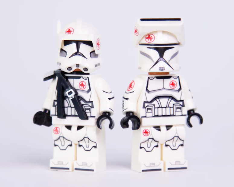 Custom LEGO Star Wars minifigurky Clone Trooper I - 13