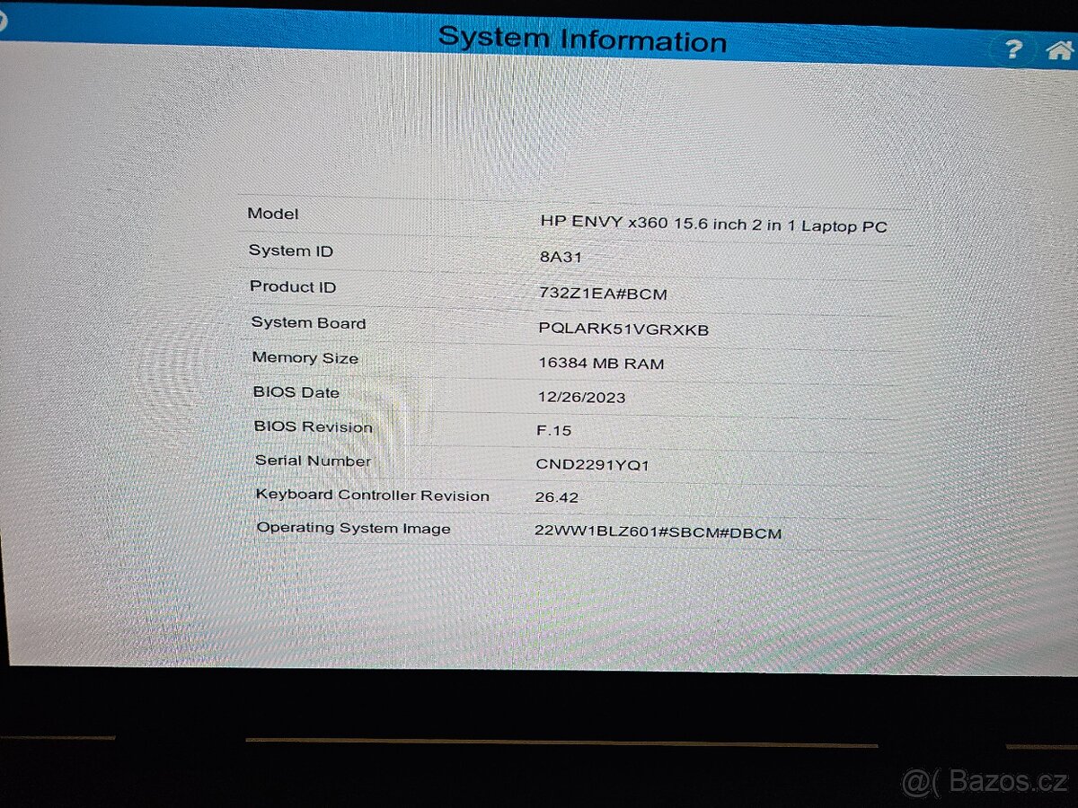 HP ENVY x360, Ryzen 7, 16GB RAM, 1TB SSD, dotykový notebook - 13