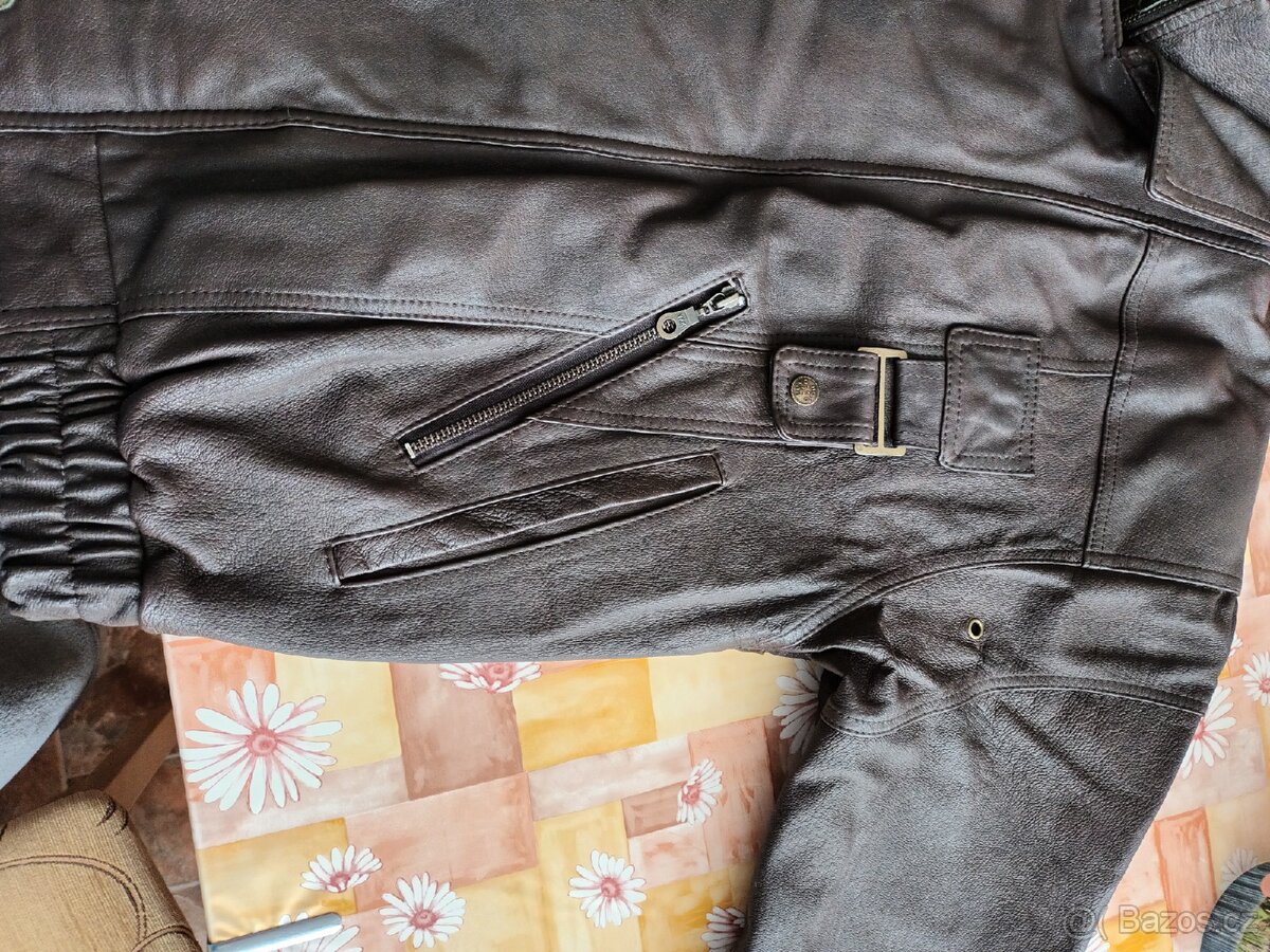 Pánská kožená bunda - 13