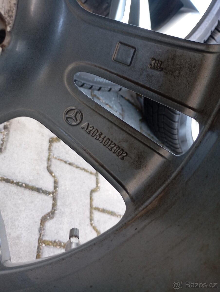 Zimní sada Mercedes Benz 5x112 225/45/18 Continental - 13