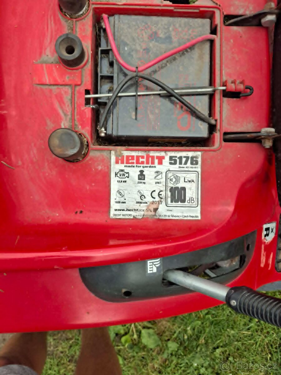 Zahradní traktor HECHT 5176 - 102 CM - 13