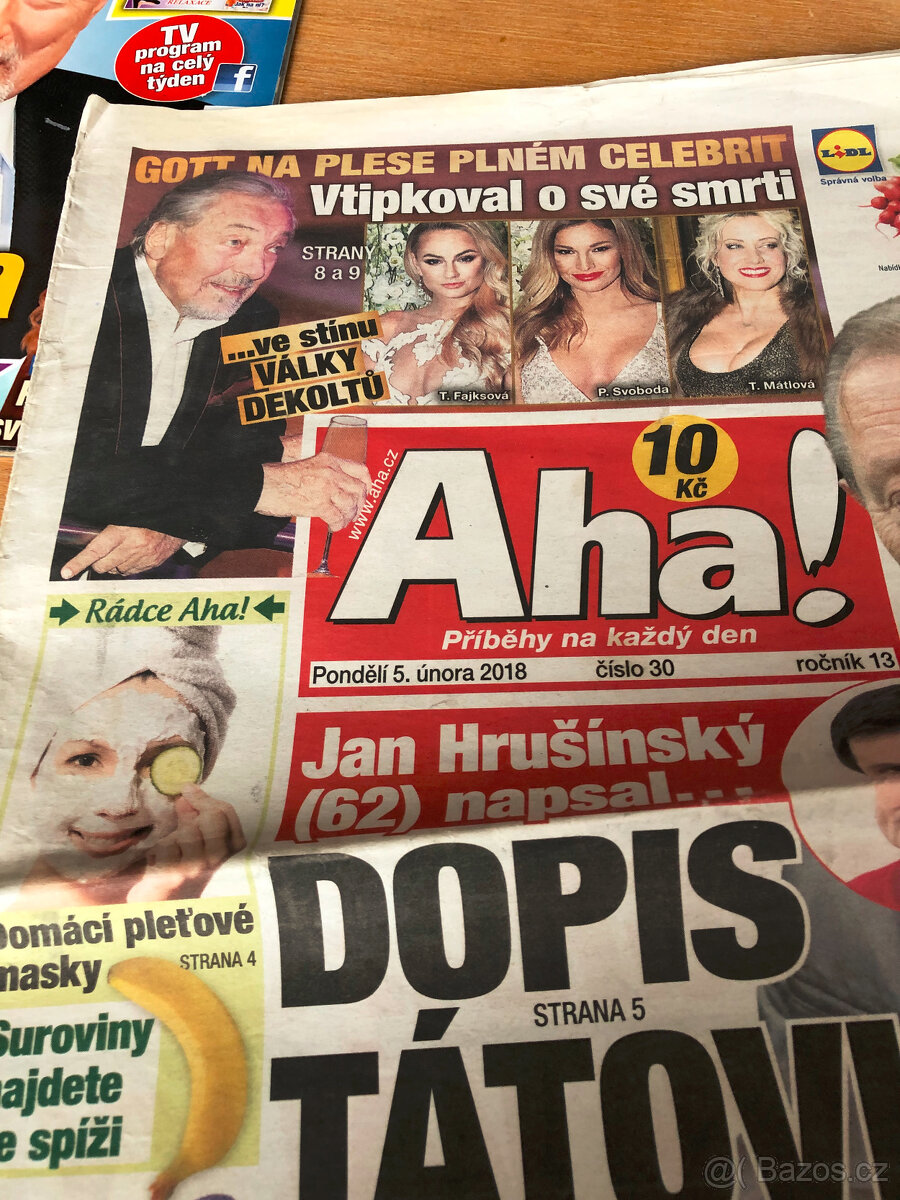 Sbírka časopisů s Karlem Gottem - 13