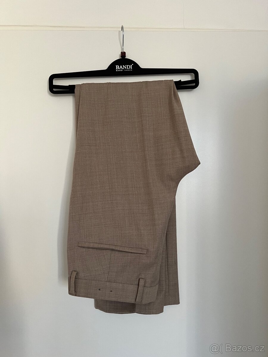 Pánský svatební oblek BANDI Pontarelli Sabbia (Slim Fit) - 13