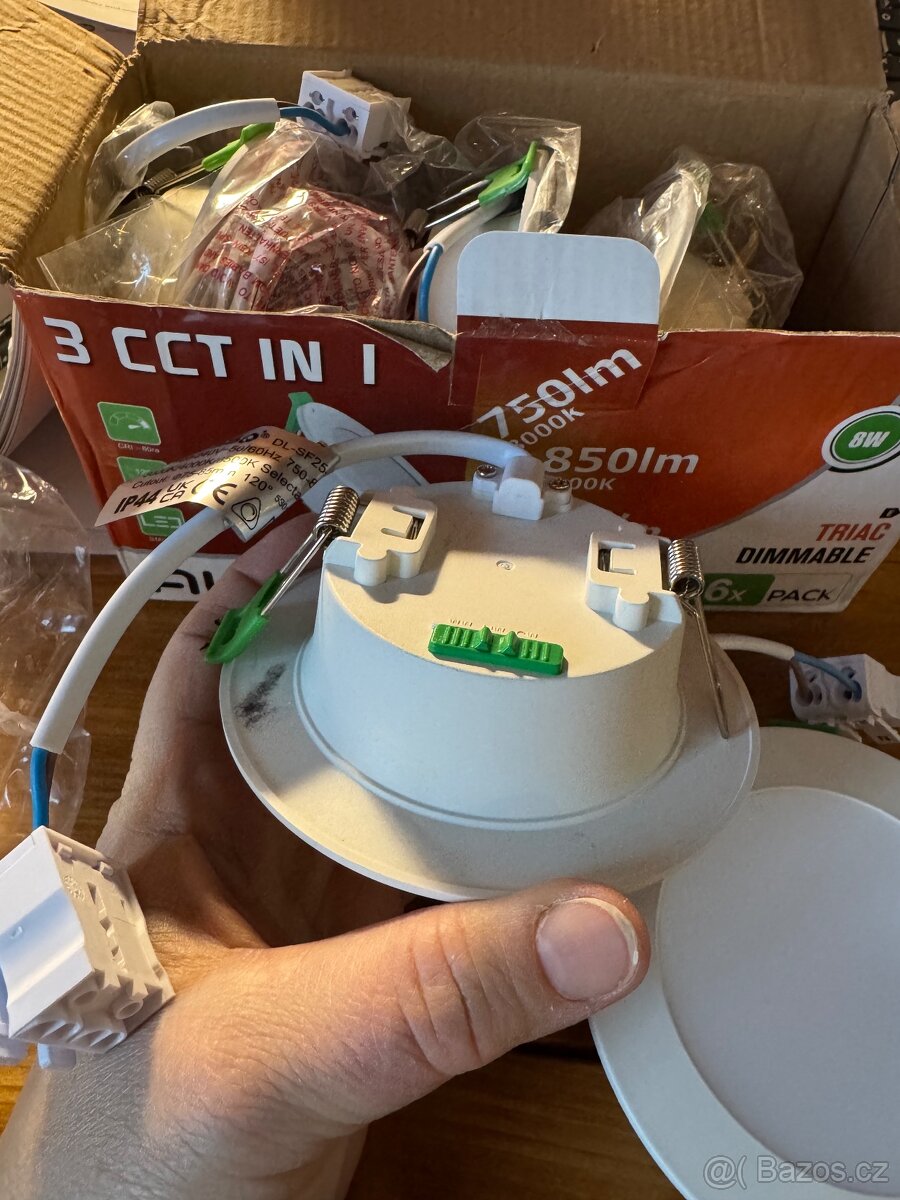 ALUSSO Vestavné LED světlo, 4ks - 13