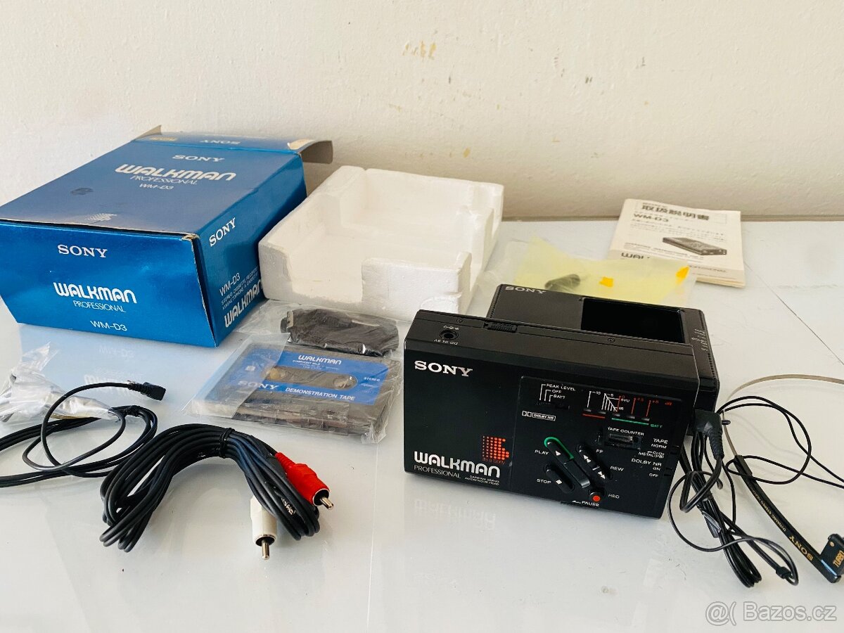 Walkman Sony WM-D3, rok 1985 - 13