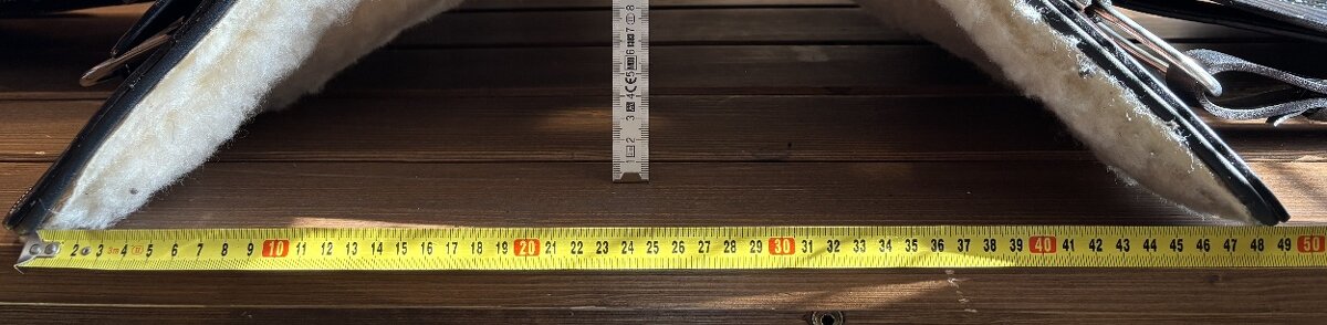 Westernové sedlo 1) černé s hnědou - 13