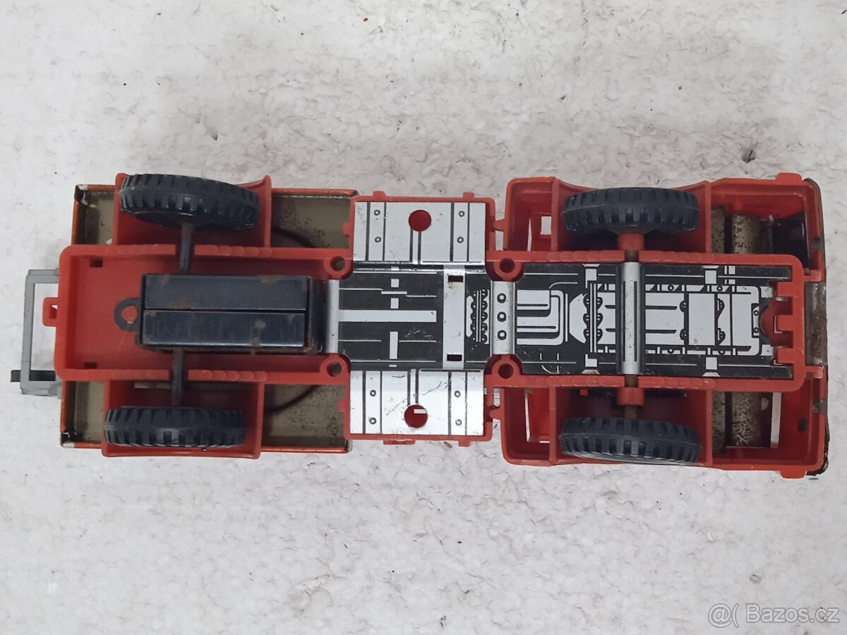 Hasičské auto Žebřík MSB MS 25 Retro hračka - 13