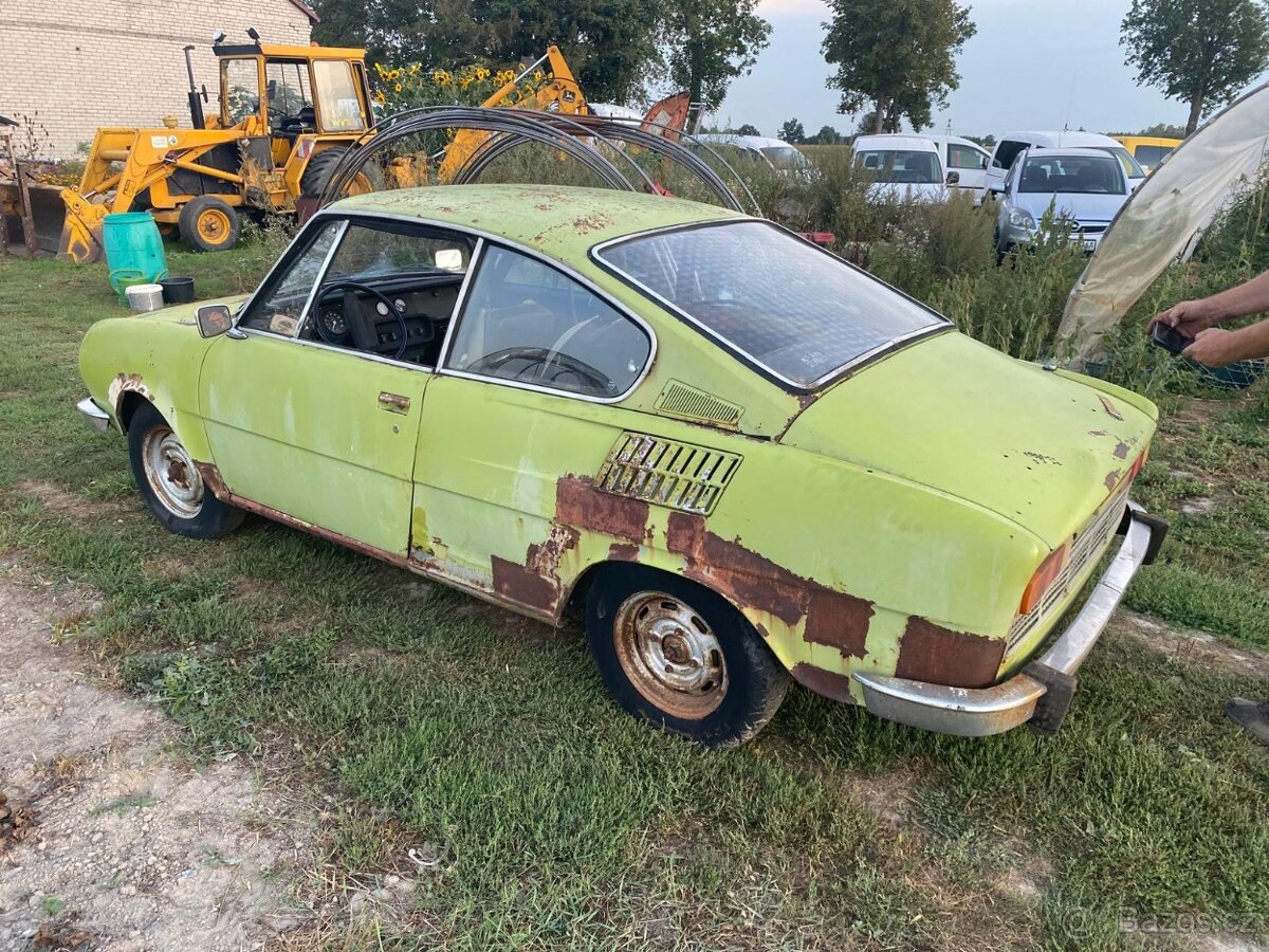 Skoda 110r kompletní auto k renovaci - 13