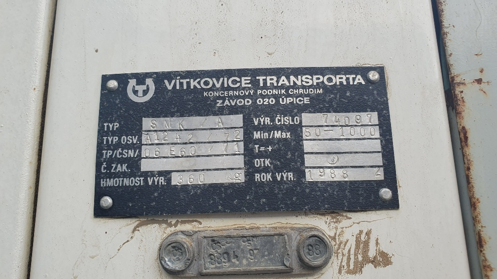 Plošinová váha - 13