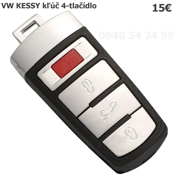 Obal kľúča VW SEAT ŠKODA - 13