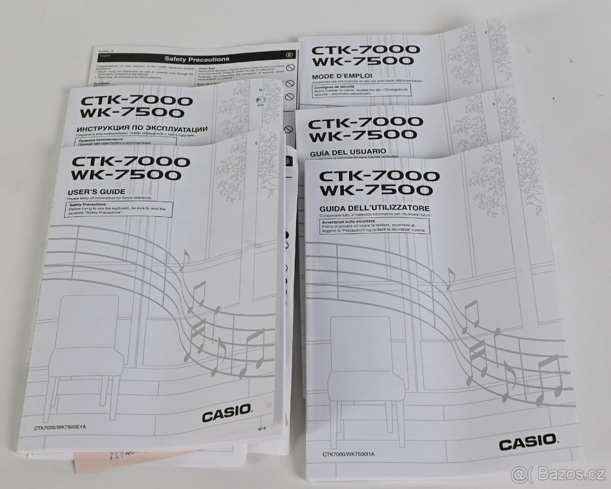 Klávesy Casio CTK-7000 - 13