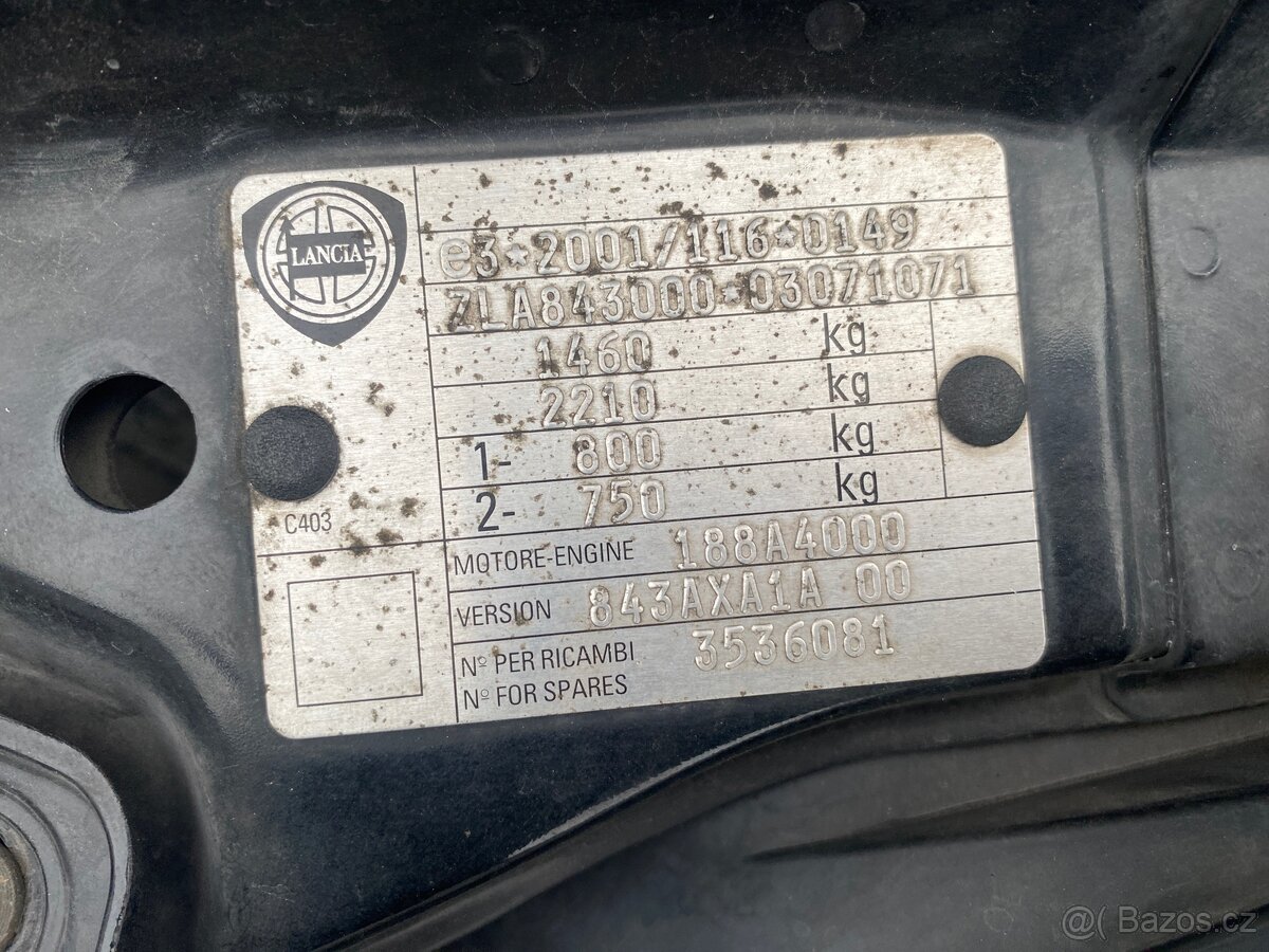 Lancia Ypsilon 1.2 8v 2006 - 13