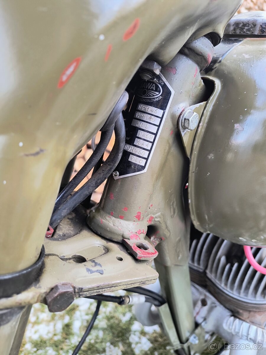Jawa 350/360-0 vojenská - 13