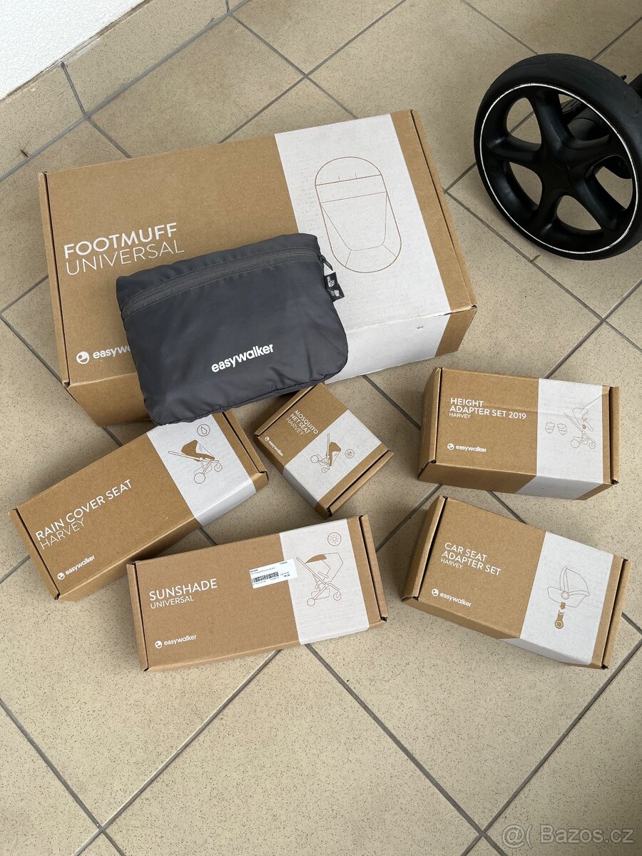 Trojkombinace kocarek Easywalker Harvey 3 zelený - 13