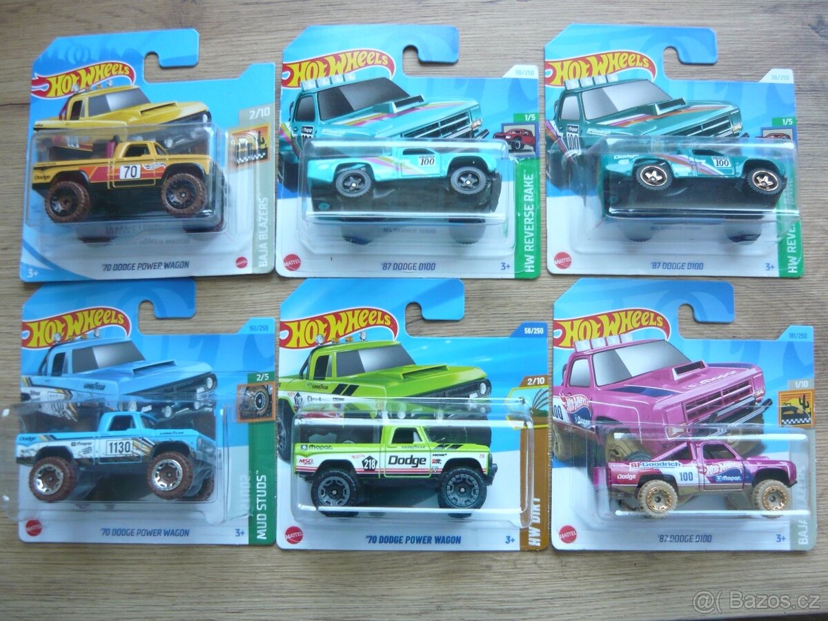 AUTÍČKA HOT WHEELS - 13