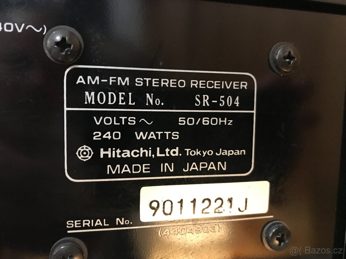 Hitachi SR-504 Top stav - 13