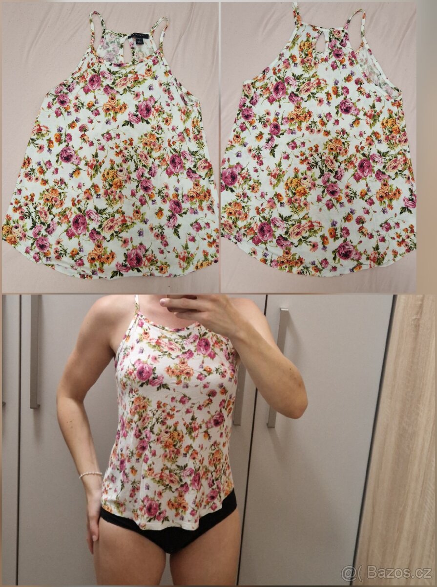 topy, croptopy, tílka, halenky - 13