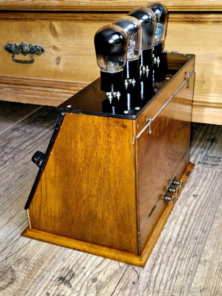 Starožitné rádio V.R.C.,model R2B, 1925 - 13