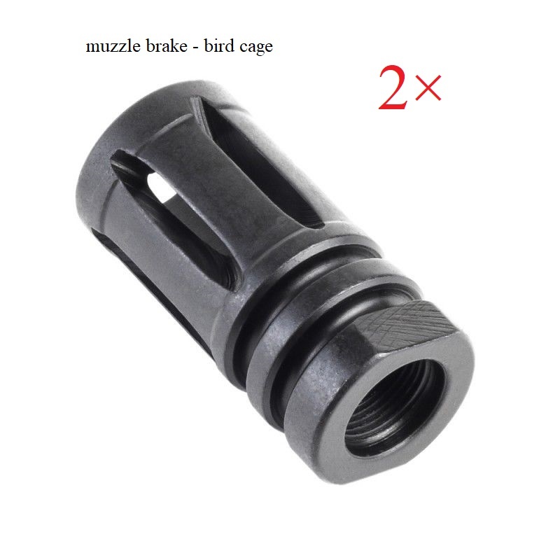 montáže na zbraň, úsťové brzdy (např. bird cage) a doplňky - 13