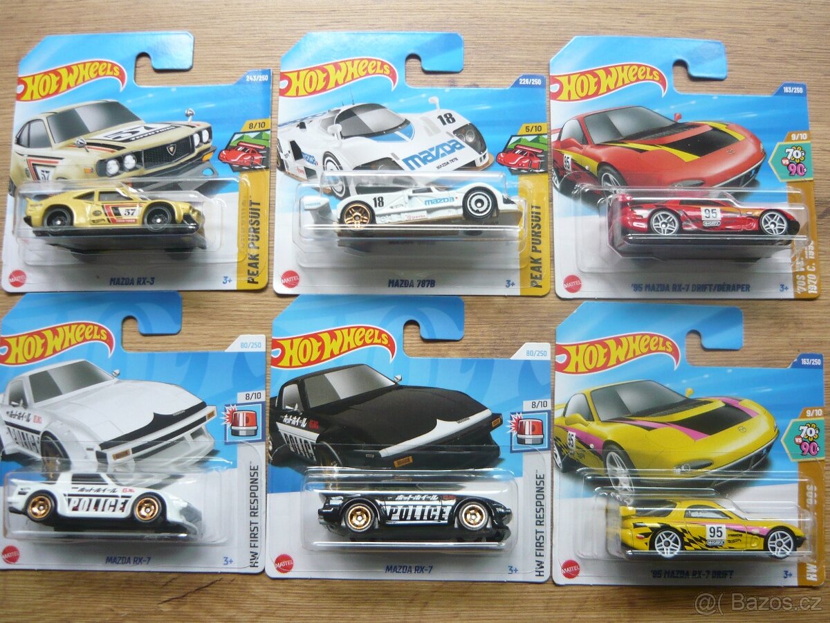 AUTÍČKA HOT WHEELS - 13