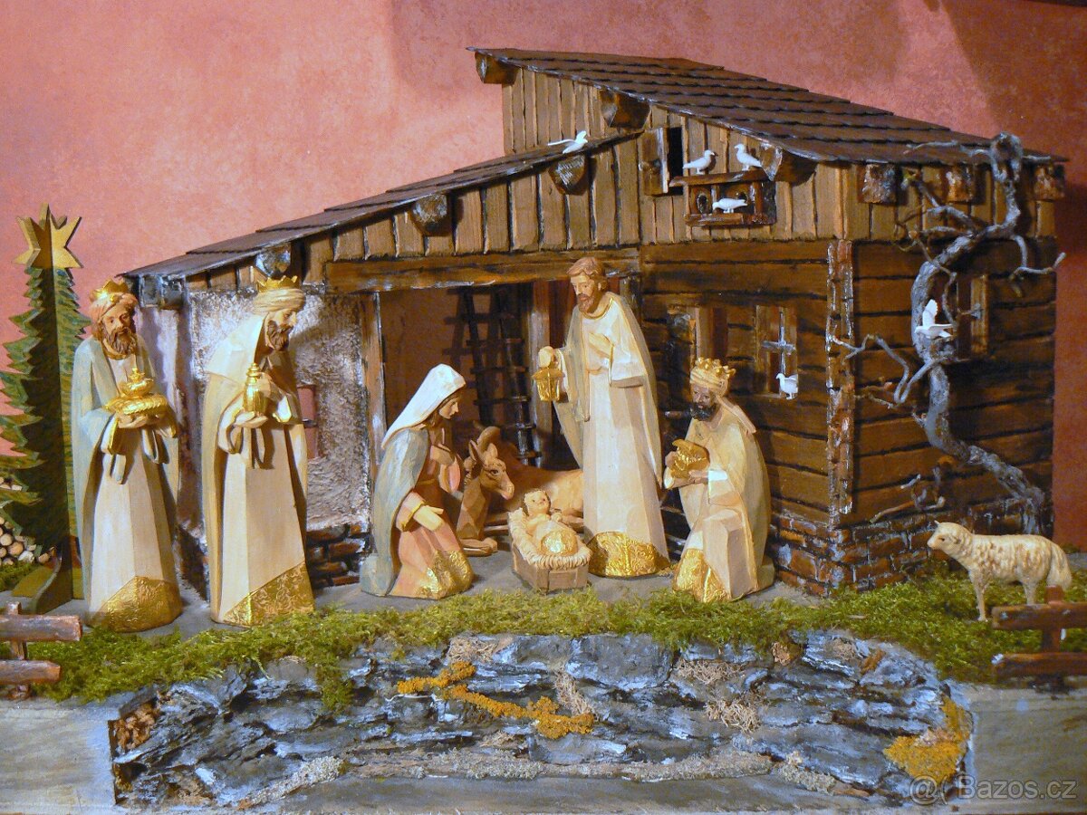 Dřevěný betlém - 13