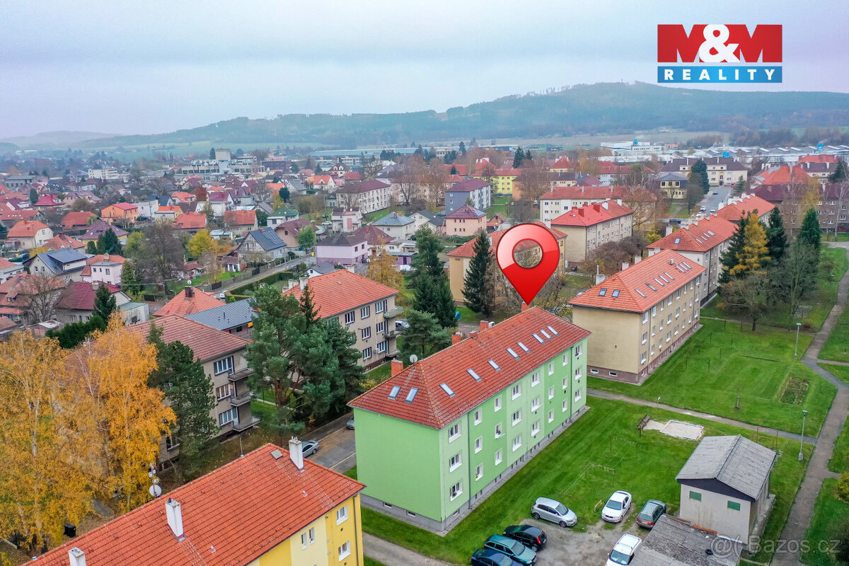 Prodej bytu 2+1, 56 m², Rokycany, ul. Družstevní - 13