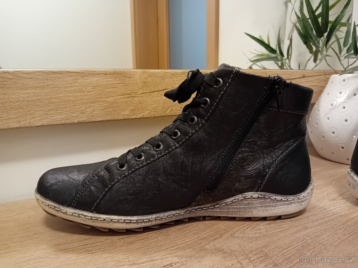 Remonte dámské kotníkové boty vel. 42 kožené - 13