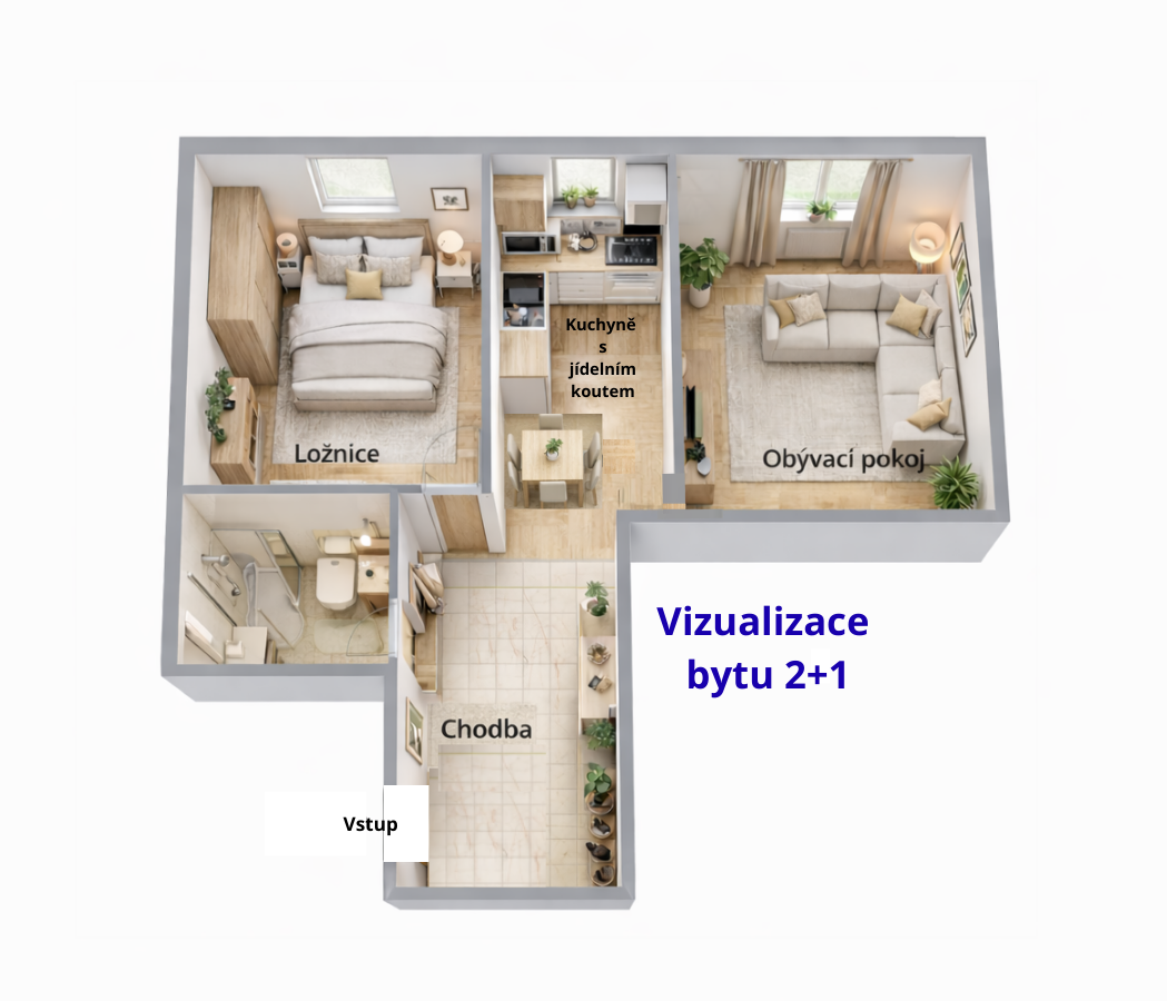 Prodej bytu 2+1 56 m² Svinařovská, Smečno - 13