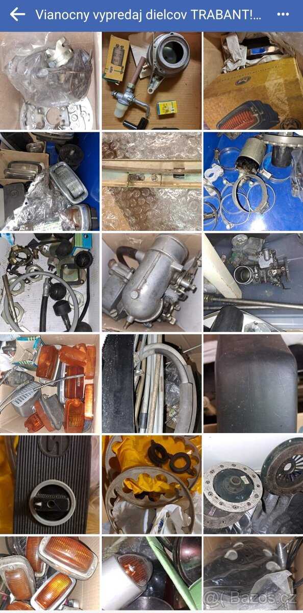 Vypredaj new original dielcov TRABANT - 13