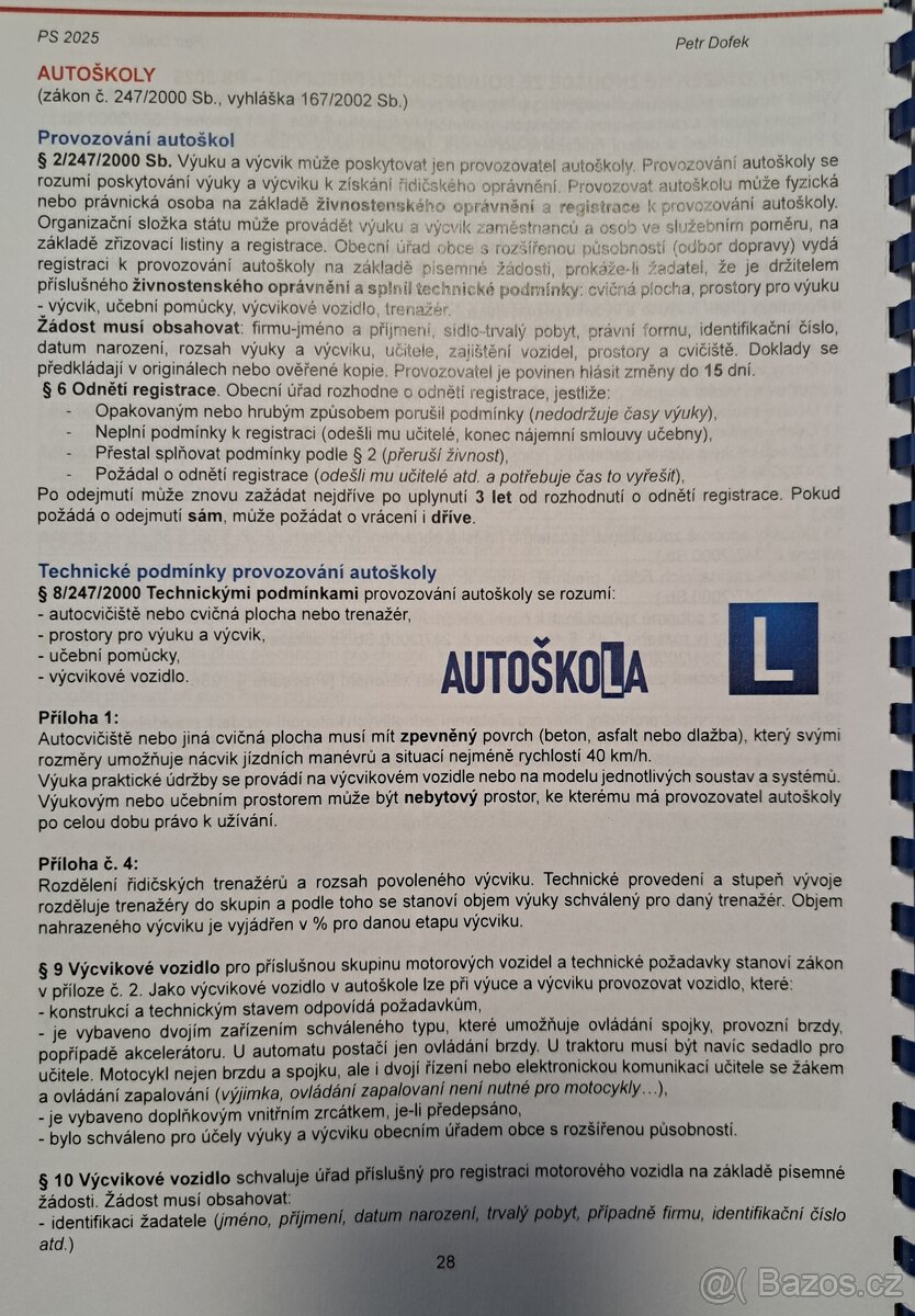 Autoškola Učitel autoškoly - 13